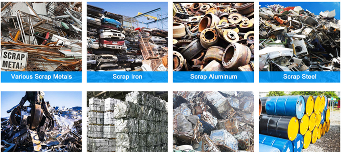 Recycling Scrap Iron Shredder ISO Industrial Scrap Metal Shredder 4