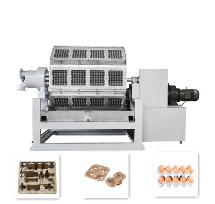 700pcs/h Waste Paper Pulp Molding Machine For Industrial Product Packaging