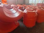 UV Weather Resistant HDPE Pipe Buoy Extreme Weather Endurance Abrasion