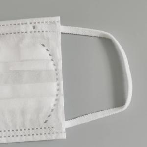 Quality Adjustable Soft Elastic Ear Loops Flat Masks Accessories White Colour 5mm wholesale