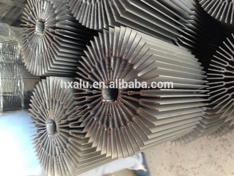 6063T5/6061T6 Industrial Aluminium Profiles Aluminum Heat Sink/Radiator