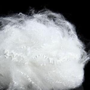 Quality 15D Artificial Staple Fibres Manmade Length 90mm For Mattress wholesale