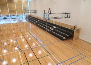 Quality Multisports Telescopic Modular Grandstands, Retractable Spectator Seating Durable wholesale