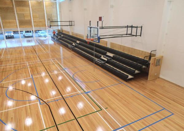 Multisports Telescopic Modular Grandstands, Retractable Spectator Seating