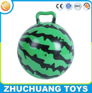 Quality wholesale full print kids toys space hopper watermelon ball wholesale