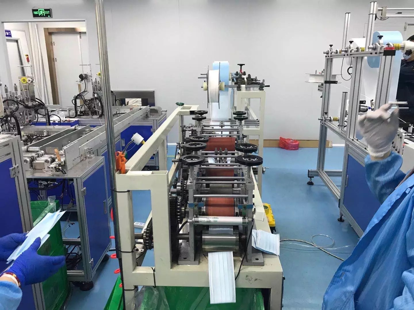 Non Woven 3 Ply Fully Automatic Mask Making Machine