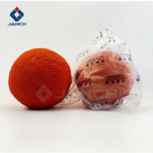 Quality Orange Medium Soft Concrete Pump Pipe Cleaning Ball DN125 wholesale