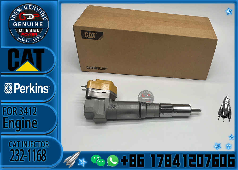 CAT Fuel Injector Assembly 174-7526 174-7528 232-1168 232-1173 for CAT 3412 3412E engines
