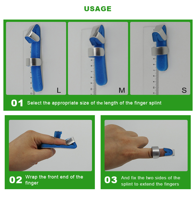 Custom aluminum metal frog baseball finger splint.jpg