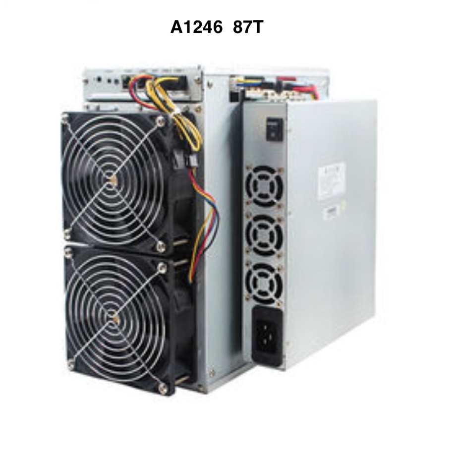 Canaan Avalon A1246 87th/s asic Blockchain mining Bitcoin Miner Machine 3400W