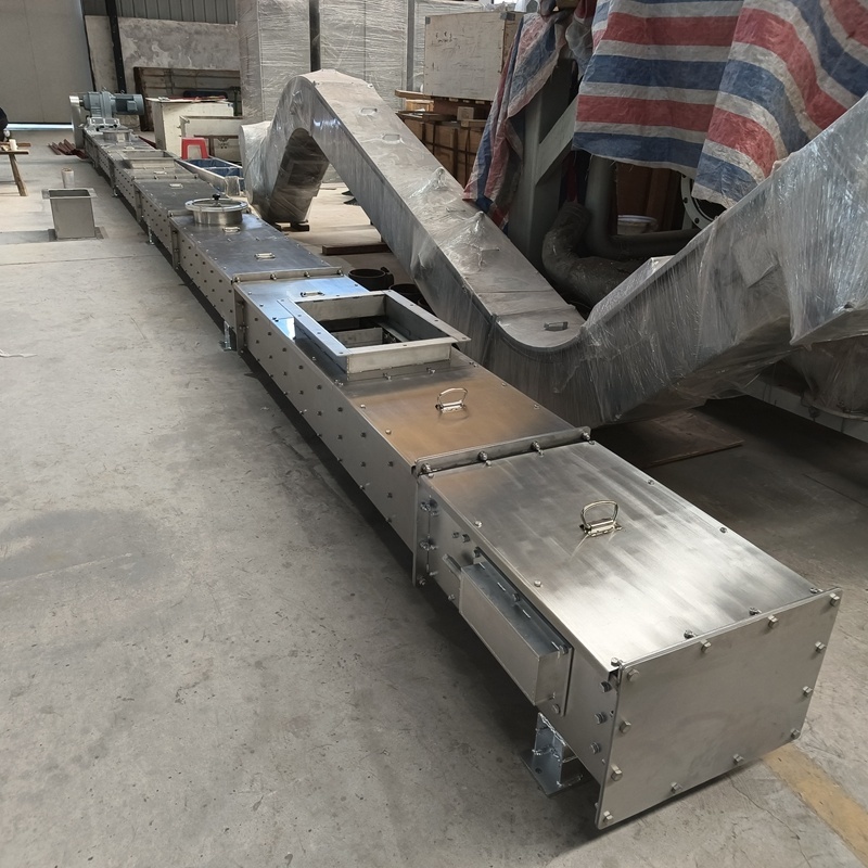 OEM Custom Stainless Steel Conveyor Chain Scraper Conveyor