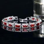Women's Zircon rhinestone Bracelet high quality classic geometric nail design