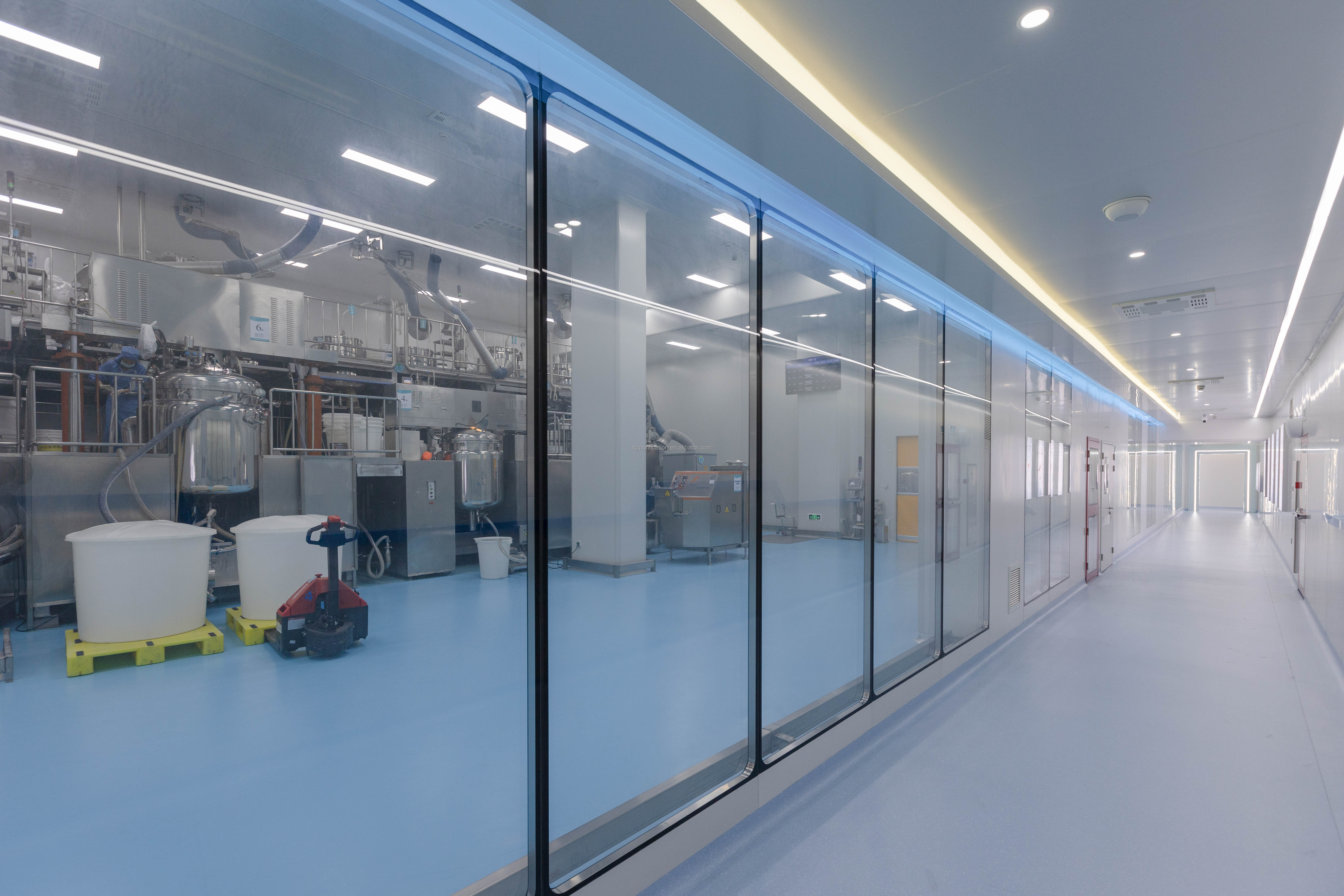 Cleanliness Modular Cleanroom Systems CE ISO Dust Free Modular Pharmacy Clean Rooms