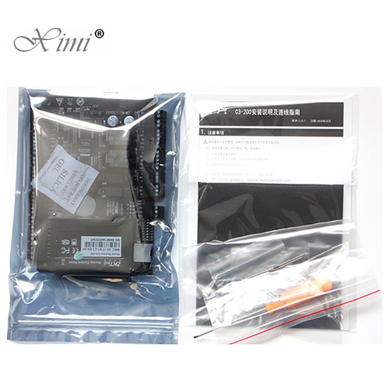 TCP / IP Two Door Access Control Board C3-200 Door Access Control Panel