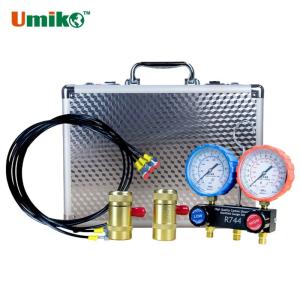 Quality High Precision AC Pressure Gauge Set Adjustable Compact Multifunctional wholesale