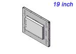19-Inch Embedded Monitor for Security Panels, Industrial Equipment, Medical