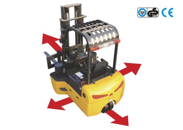 1600kg Electric Forklift Truck For Long Material , 4-Directional Narrow Aisle