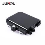FTTH fiber optic Distribution Box 8 port black ABS material IP65