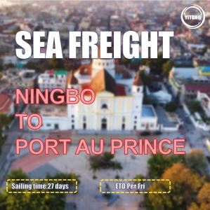 Quality Ningbo To Port Au Prince Haiti Sea Freight Logistics Company 27 Days wholesale