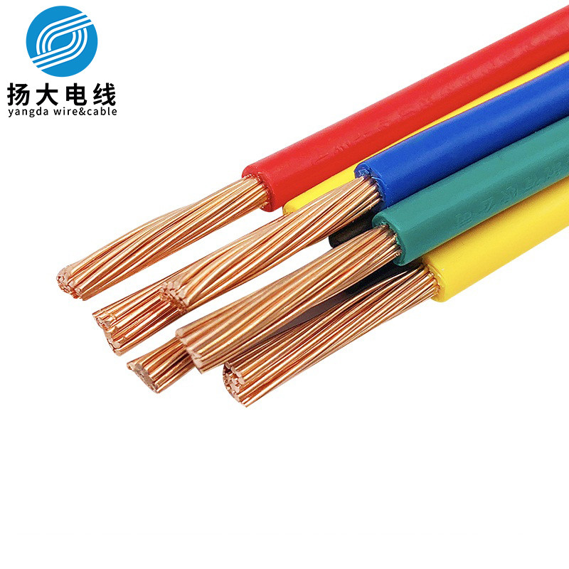 Low Voltage Pvc Single Core Cable , Abrasion Resistant Single Core Electrical Cable