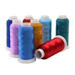 Industrial Embroidery Sewing Thread 40s/2 5000m High Temperature Resistant 75d