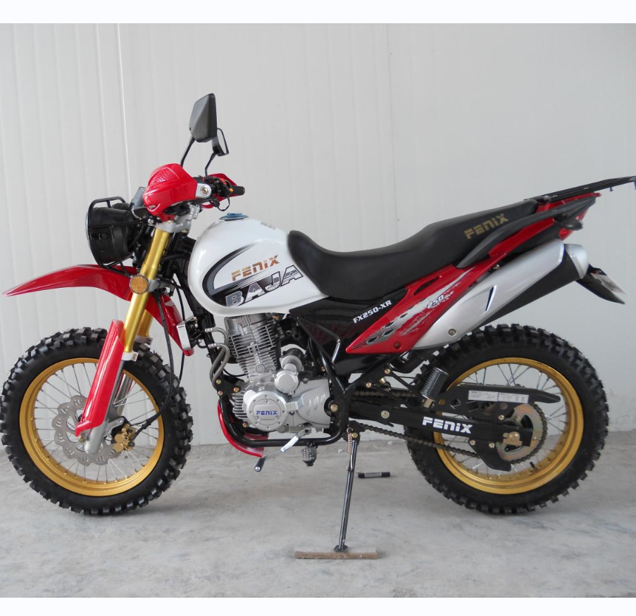Double cylinders LED lights 250cc motorcycle enduro motor street legal dirt bikes
