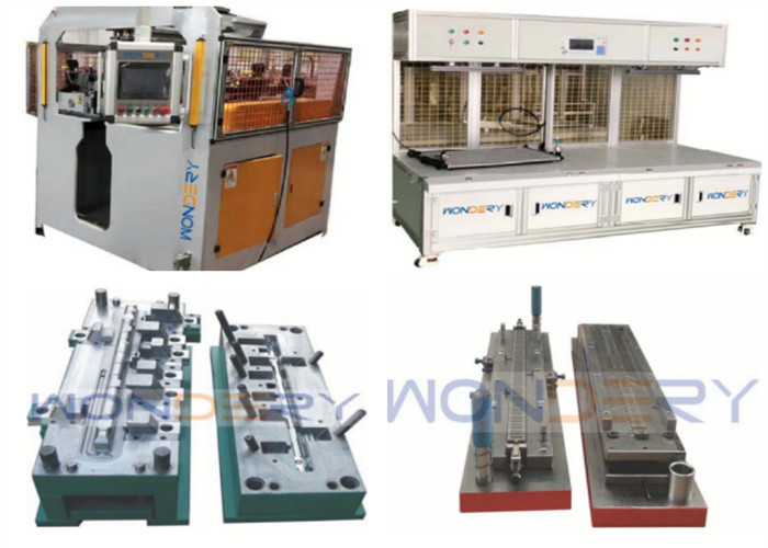 100 M/min Radiator Aluminium Fin Making Machine 8mm Fin Height OEM Service Provided