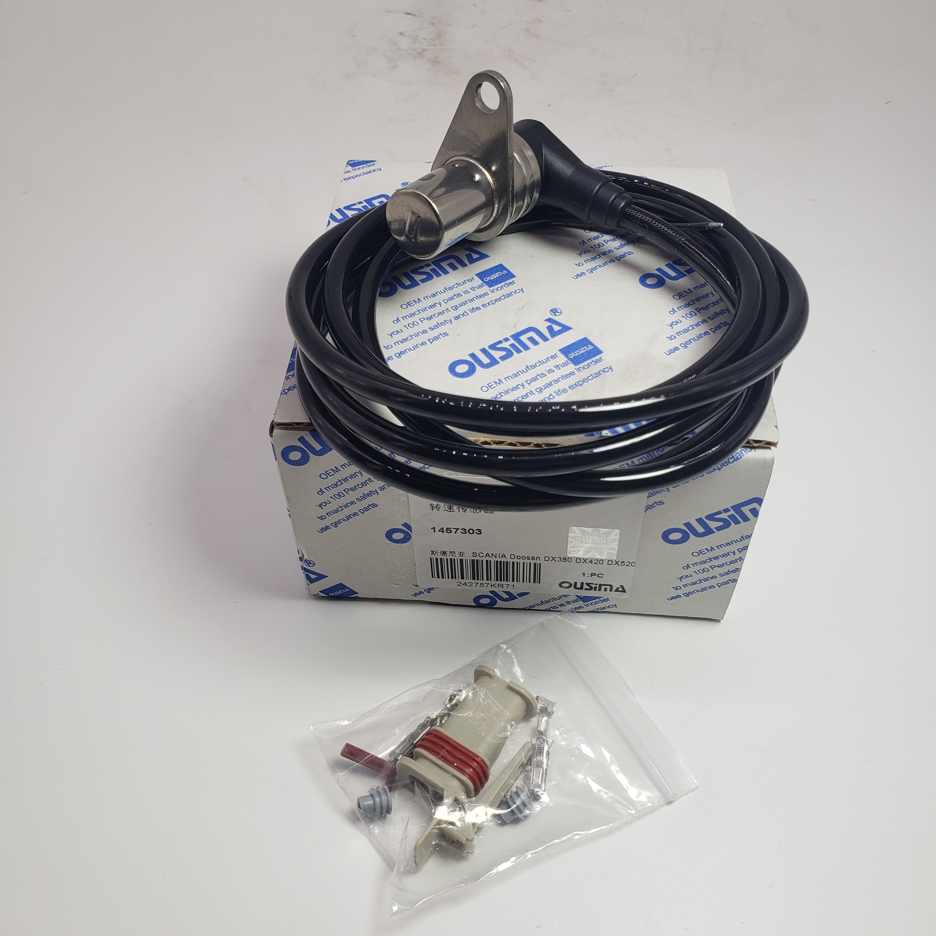 Speed Sensor 1457303 For SCANIA Doosan DX380 DX420 DX520