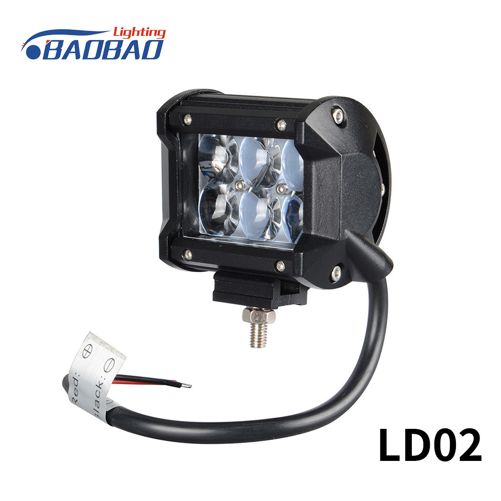 LD02 4D 18W 6LED LED Work light