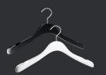 Durable Colored Wooden Clothes Hangers For Kids Clothing Shop Space Saving