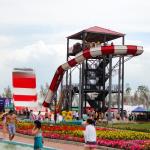 Stylish Water Park Rafting Boomerango Water Slide Two Person Water Slide