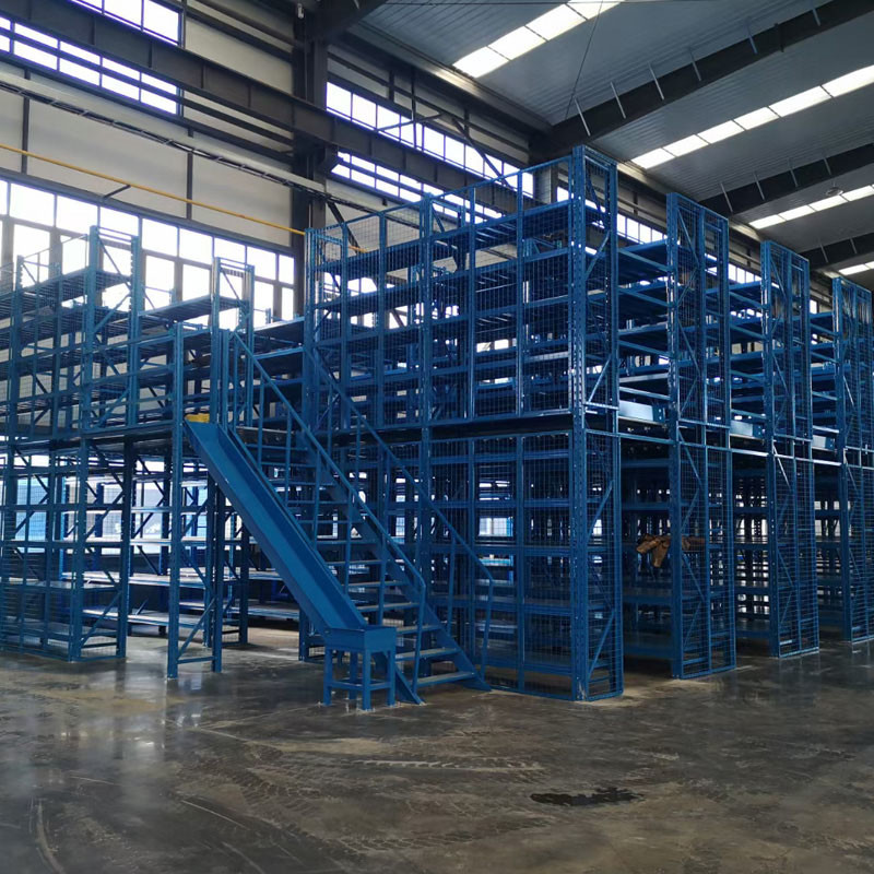 Customizable Warehouse Storage Racks Mezzanine Racking System Steel