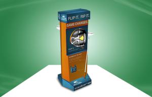 Quality Golf Pole POP Cardboard Display Stands With Eye - catching Design wholesale