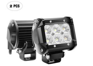 Quality Motorcycle SUV Automotive LED Flood Lights 4 Inch 18W IP67 Waterproof wholesale