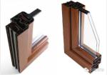 Thermal Insulation Aluminum Structural Extrusions Double Glass Window Aluminum
