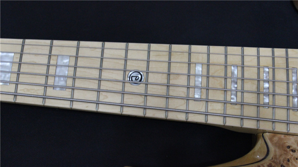 6 string classic electric bass active circuit EMG black hardware free shipping