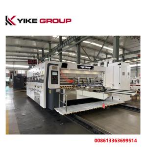 Quality YK-1224 150 Pcs/Min 4 Color Flexo Printer Slotter Machine Carton Box Making Machine wholesale
