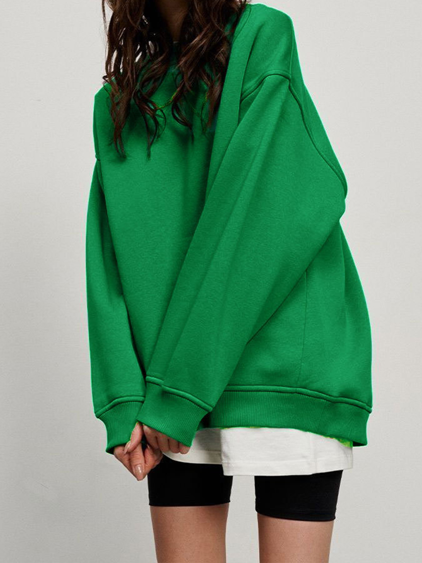 Plain Dyed 2023 Unisex Hoodie Autumn and Winter Fashion Trend Custom Printing Sport Wear Loose Fleece Women's Clothing Tracksuit