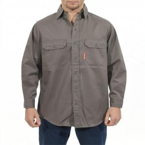 Quality EN ISO11612 Fire Retardant Work Shirt For Welding Metallurgy Industry wholesale