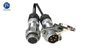 Quality PVC Insulated 5 Pin Coiled Electrical Wire , Truck Rear View Camera System Cable wholesale