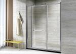 Sliding Door Bathroom Shower Enclosure , Rectangular Frameless Shower Room