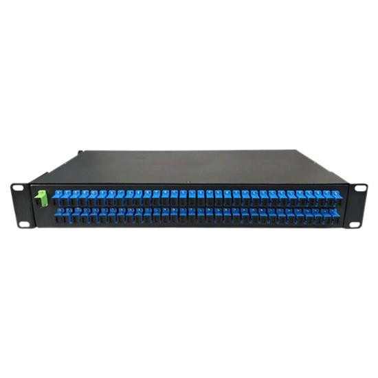 Optical Splitter 1×64 Rack Mounted ODF Type Single Mode PLC Fiber Coupler with