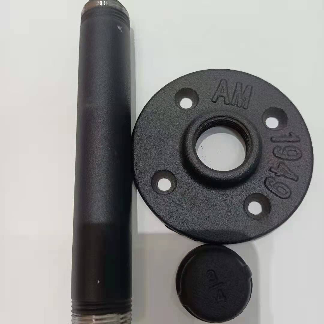 Industrial Grade Steel Pipe Bracket for Faucet Perfect for In Home Applications