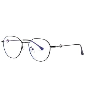 Quality Anti Blue Light Acetate Metal Glasses Optical Eyeglasses Frames PC Lens wholesale