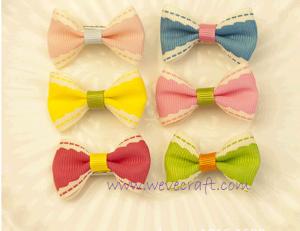 Quality Handmade bow ribbon bow hair bow hair clip wholesale