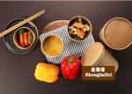 Eco-friendly 100% biodegradable paper soup bowl Take Away Food Paper Salad Bowl