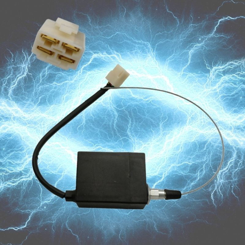 Electric Flameout Switch Controller 1111020-BWB-33 Shut Off Valve For Diesel Engine