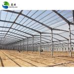 Windproof Large Span Steel Buildings Prefabricated Industrial Shed Steel