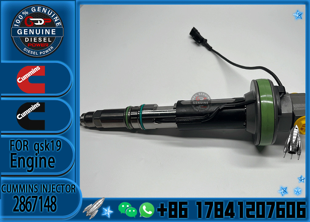 Common Rail Injector Y431K05392 2867147 2867148 F00BJ00001 For CUMMINS QSK19 QSK38 QSK50 QSK60 Diesel Engine
