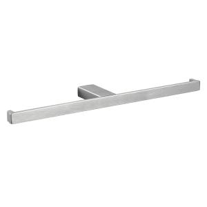 Quality Heavy Duty SS Double Post Toilet Paper Holder Silver Color wholesale
